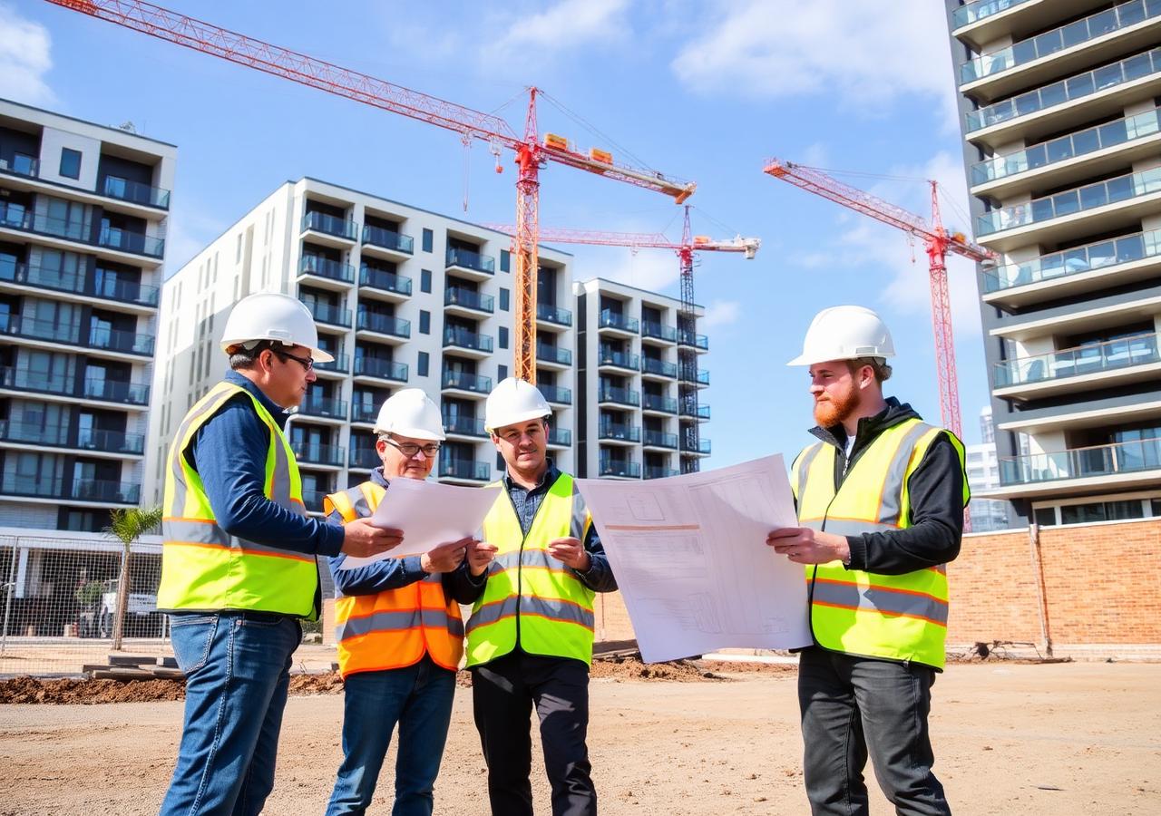 BluePeak Projects construction team